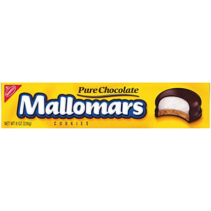 Mallomars Pure Chocolate Cookies, 8 oz