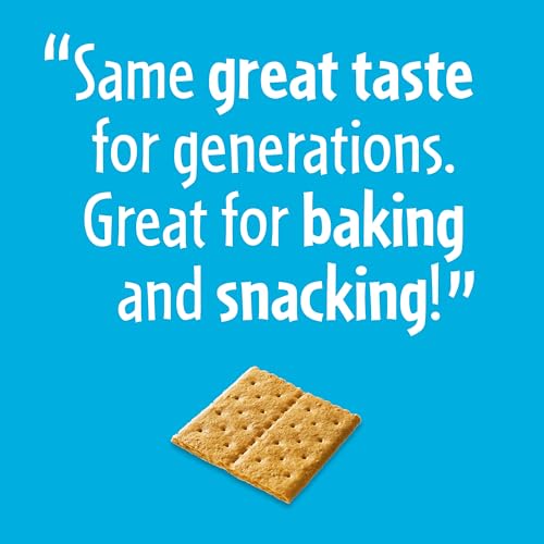 HONEY MAID Graham Crackers, Lunch Snacks, Party Size, 28.8 oz