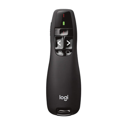 Logitech Wireless Presenter R400, PowerPoint Clicker with Laser Pointer, Wireless Presentation Clicker Remote