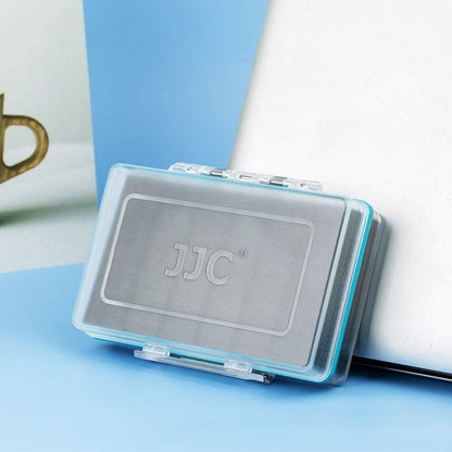 JJC 18650 Battery Case, Shockproof & Water-resistant Battery Storage Holder for 6 x 18650 Battery, PC Shell Easy to Carry
