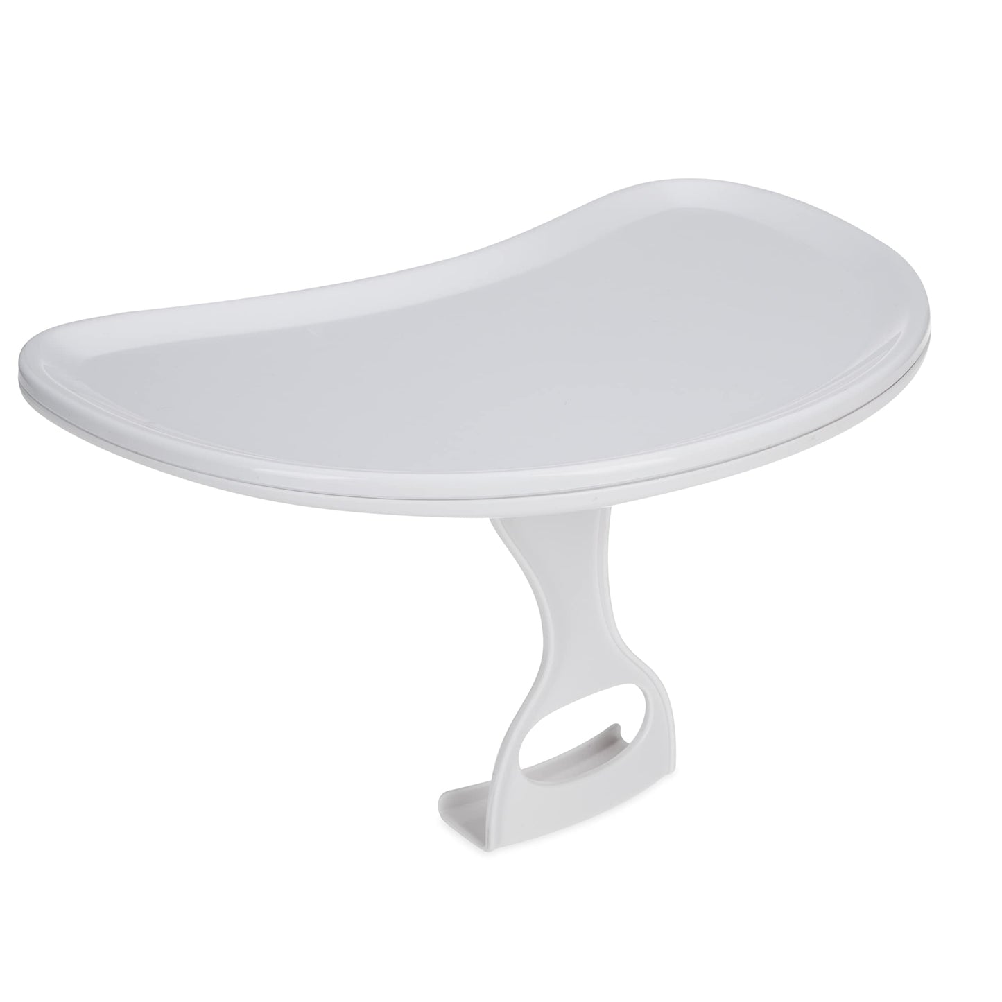 Nuby My Floor Seat Activity Tray - with Easy Release Latch and Easy to Clean - 4+ Months - White