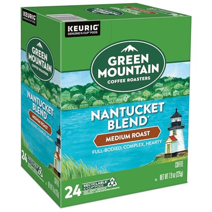 Green Mountain Coffee Roasters Nantucket Blend Keurig Single-Serve K-Cup Pods, Medium Roast Coffee, 96 Count