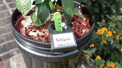 GroBucket Garden Kit (3PK) self-watering sub-irrigated Planter Insert. Turn Any Bucket into a self-watering Container Garden. Create an Indoor or Outdoor, Space Saving and Portable Garden in Minutes.