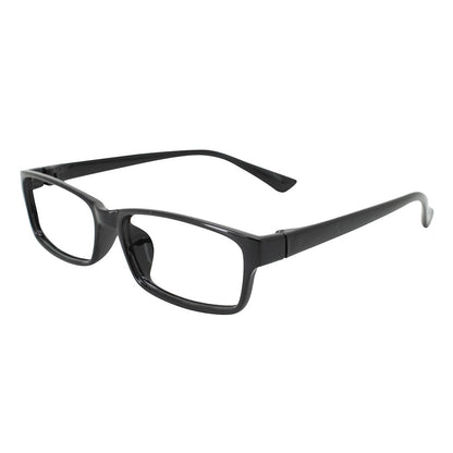 Reader +1.50 Black Rectangle Full Rim Anti Reflective Men Women Eyeglasses Reading Comfortable stylish glasses