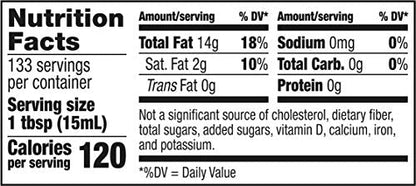 Amazon Fresh, Italian Extra Virgin Olive Oil, 2 Liter