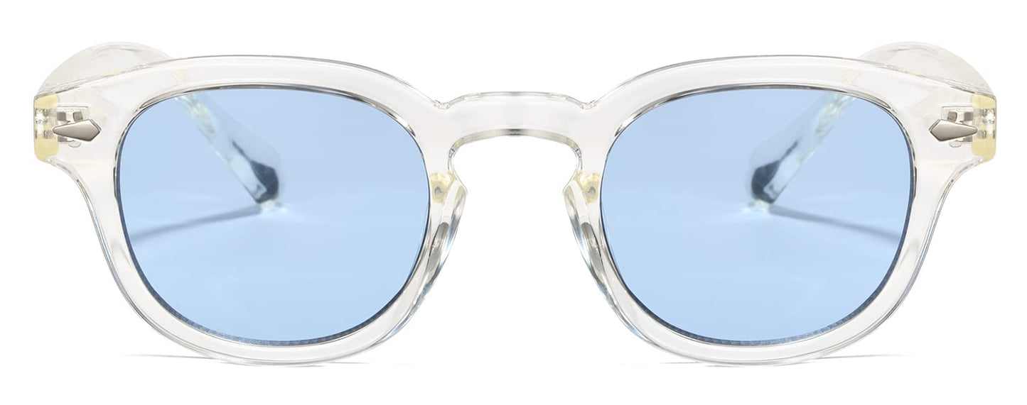 Gtand Unisex Vintage Retro Round Style Tinted Sunglasses For Men Women Fashion Circle Sun Glasses 46mm