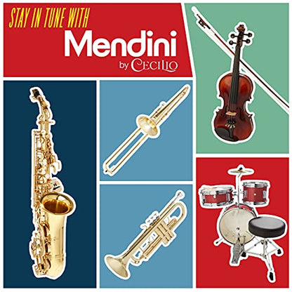 Mendini By Cecilio Kids Drum Set, 3 Piece Junior Drum Set for Beginners with Bass Tom Snare Drum, 13 inch Drum Kit with Snare, Cymbal, Drumsticks, Adjustable Seat (Metallic Red)