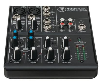 Mackie 402VLZ4, 4-channel Ultra Compact Mixer with High Quality Onyx Preamps