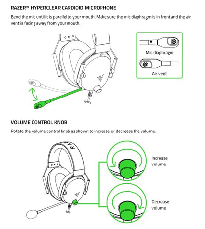 Razer BlackShark V2 X Gaming Headset: 7.1 Surround Sound - 50mm Drivers - Memory Foam Cushion - For PC, PS4, PS5, Switch - 3.5mm Audio Jack - Black