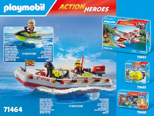 Playmobil Fireboat with Aqua Scooter