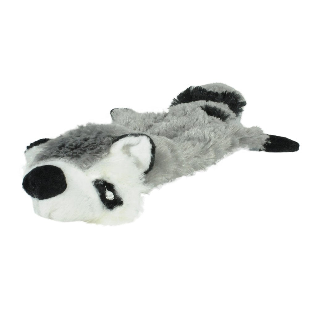 Hyper Pet Critter Skinz Raccoon Stuffless Dog Toy, Medium