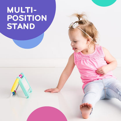 Mobi Peeka Activity Toy - Tummy Time Baby Mirror, Food Grade Silicone Montessori Toys, Shatterproof Mirror for Babies, BPA and Phthalate Free - for 0-6 Months Newborns and Up