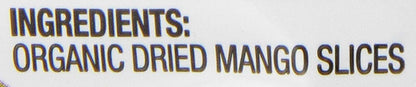Made in Nature Organic Dried Mangoes, Non-GMO, Gluten Free, Unsulfured, Vegan Snack, 3oz (Pack of 1), Packaging May Vary