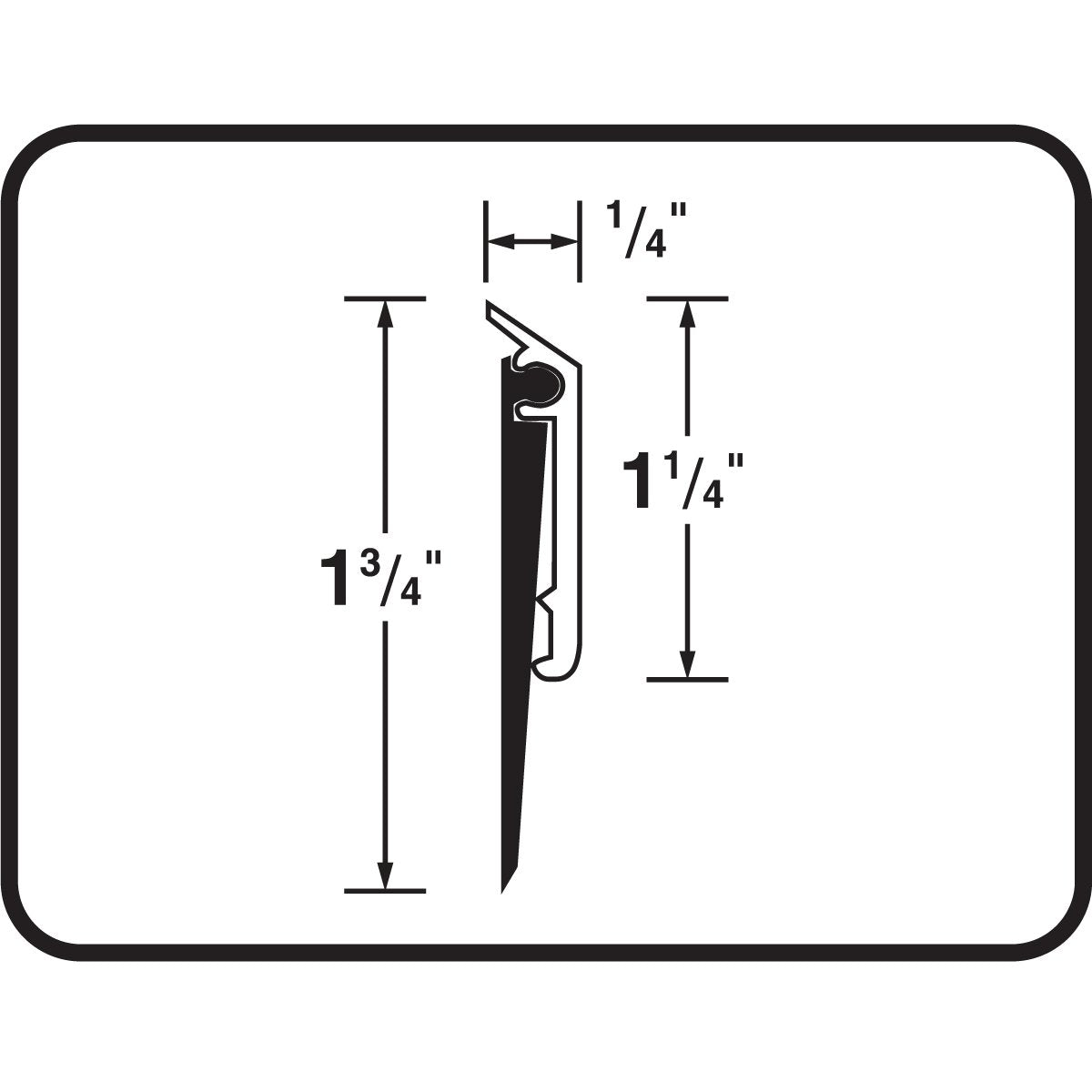 M-D Building Products 68247 All-Season Door Sweep, Heavy Duty Aluminum, Ideal for Residential & Commercial Use, Easy Installation with Heavy Rubber Seal, Ensure Comfort and Security (36 Inch, Silver)