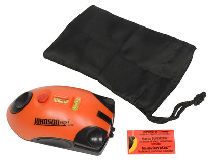 Johnson Level & Tool 9250 Laser Mouse, 30' Interior Range, Orange, 1 Laser Mouse