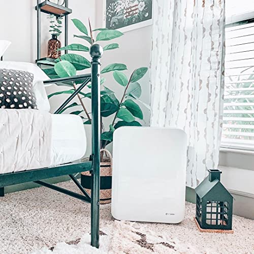 GermGuardian HEPA Air Purifier for Home, Large Rooms up to 1760 Sq. Ft. with HEPA Air Filter & UV-C Light, Zero Ozone Verified, AC5900WCA, White