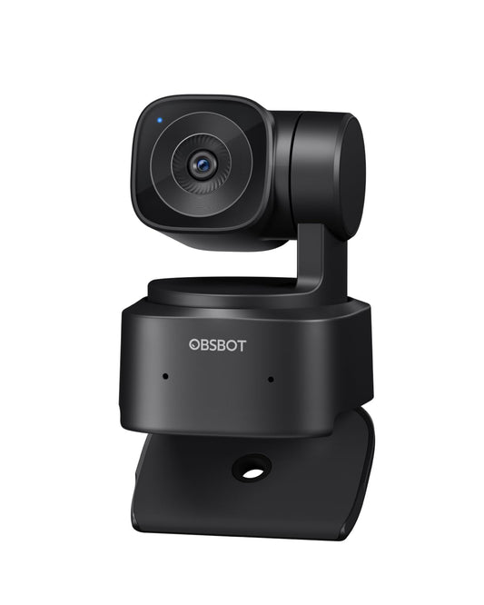 OBSBOT Tiny SE 1080P 100FPS Webcam for PC, AI Tracking PTZ Streaming Camera with 1/2.8" Sensor, Gesture Control, Dual ISO, Staggered HDR, Web Camera for Desktop Computer, Laptop, Meeting, Video Calls