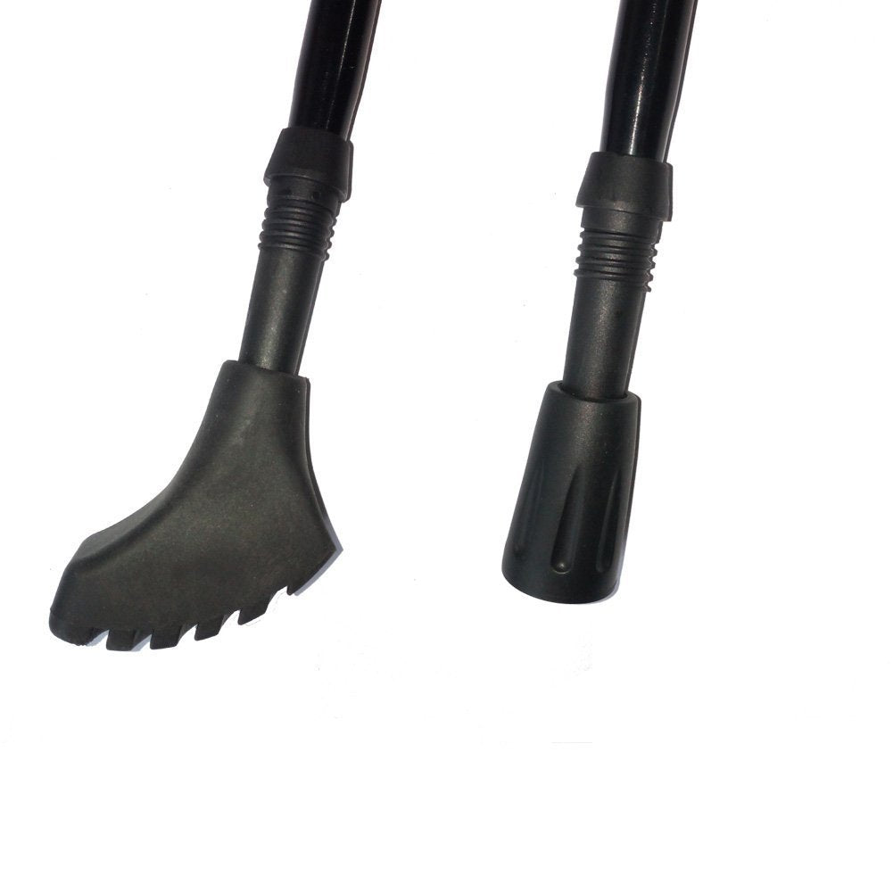 A ALAFEN Replacement Rubber Tips Set for Trekking Pole Walking Hiking Sticks Tips Protectors Mix