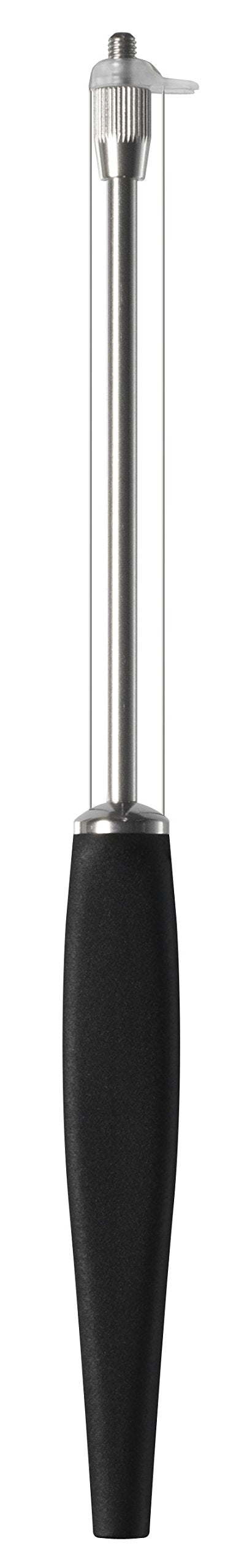 Linden Sweden Osti Cheese Cutter - Double Stainless Steel Wire Design to Cut Thick or Thin Slices - Cheese Slicer with ABS Handle - 9¼” Length - Black