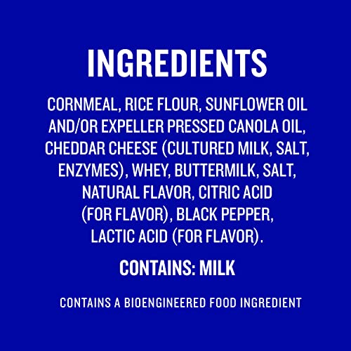 Pirate's Booty Aged White Cheddar Cheese Puffs, Gluten-Free, Kids Snacks, 0.5oz (24ct)