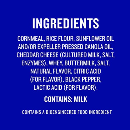 Pirate's Booty Aged White Cheddar Cheese Puffs, Gluten-Free, Kids Snacks, 0.5oz (24ct)