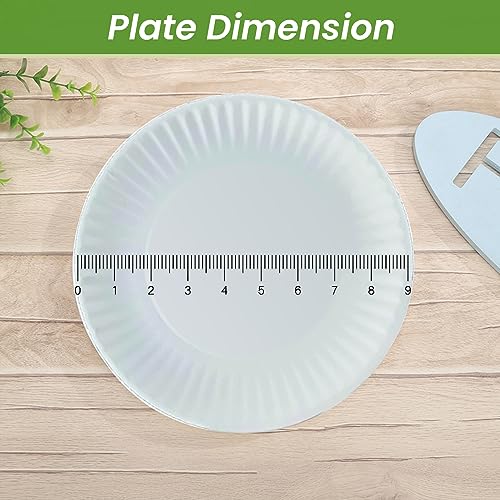 Perfect Stix Paper Plate by Kitchen Essentials, 9" (Pack of 300)
