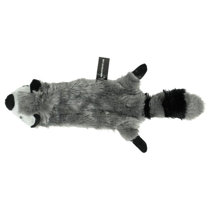 Hyper Pet Critter Skinz Raccoon Stuffless Dog Toy, Medium