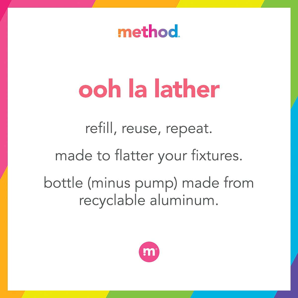 Method Gel Hand Soap, Vetiver + Amber, Reusable Black Aluminum Bottle, Biodegradable Formula, 12 oz (Pack of 3)