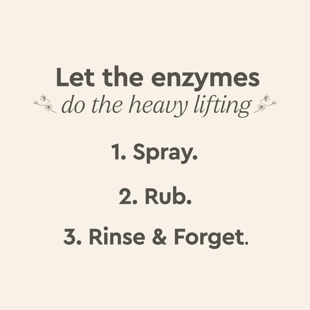 Puracy Stain Remover Spray, Natural Based Travel and Laundry Stain Cleaner for Clothes, Baby Essentials, Kids Stains, Oil and Fabric Spot Cleaner (Unscented, 12 oz)