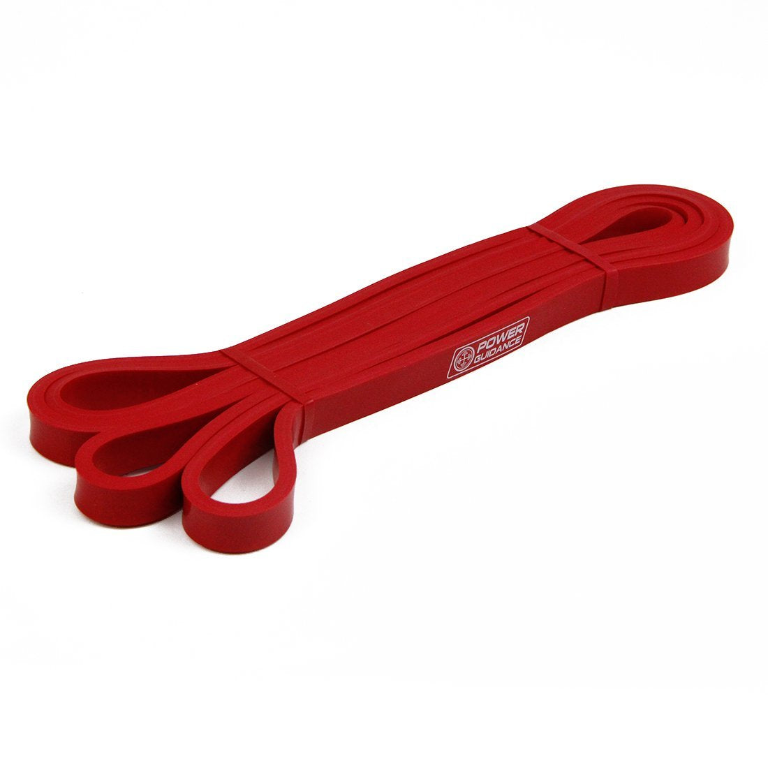 POWER GUIDANCE Pull Up Assist Bands - Stretch Resistance Band - Mobility Band - Powerlifting Bands - by Perfect for Body Stretching, Powerlifting, Resistance Training (Red)