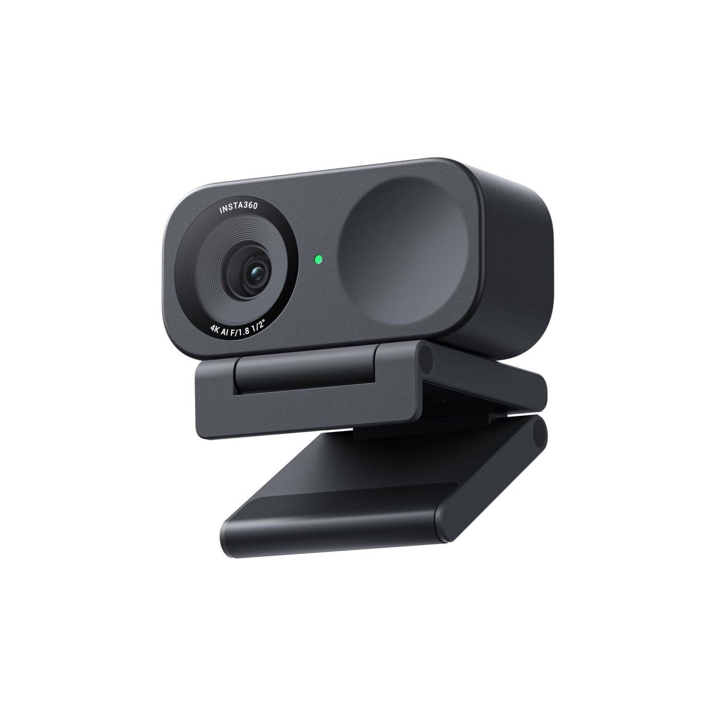 Insta360 Link 2C - 4K Webcam for PC/Mac, 1/2" Sensor, Auto Framing, HDR, AI Noise-Canceling Mic, Gesture Control for Streaming, Video Calls, Gaming, Works with Zoom, Teams, Twitch & More