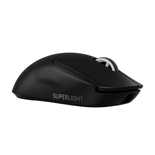 Logitech G PRO X SUPERLIGHT 2 Wireless Gaming Mouse, 60g Pro-Grade with 5 Programmable Buttons, 44k DPI Sensor, 8kHz Report Rate, USB-C Charging for PC/Mac - Black