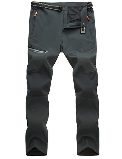 MAGCOMSEN Mens Work Pants Quick Dry Lightweight Waterproof Hiking Pants Slim Fit with Pockets for Sports Hunting Dark Grey 32