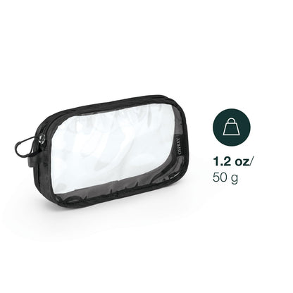 Osprey Ultralight Clear Liquids Pouch for Travel, Black