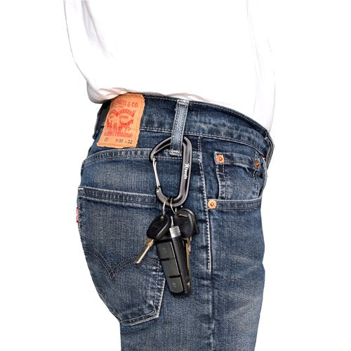 12KN Heavy Duty Carabiner Clips - Favofit 3.2'' Small Carbineers for Hiking Camping Hammocks Keys Keychains Dog Leashes - Ideal for Outdoor Enthusiasts