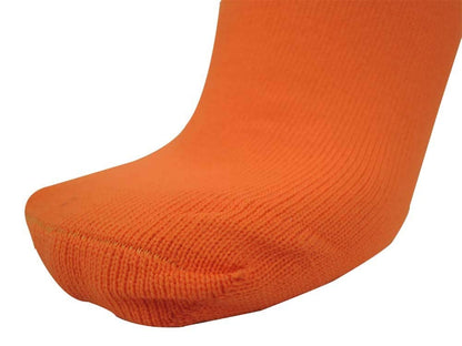 Fitliva Baseball Socks Orange Tube Socks for Sports Meeting Bulk Team (12Pack-Neon Orange)