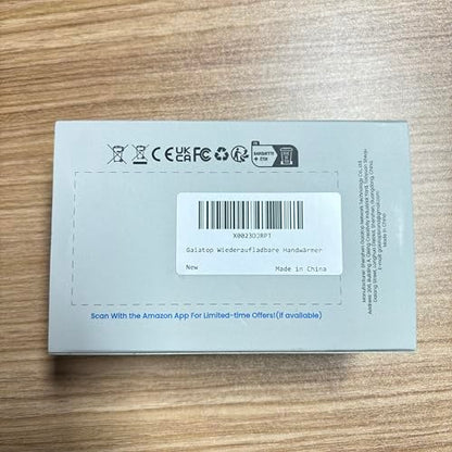 Gaiatop Electric Hand Warmers Rechargeable, Magnetic Pocket Hand Warmer 2-Pack, 3s Fast Heating, Fits in Gloves, for Winter Sports, Hunting Accessories, Stocking Stuffers Gifts for Men Women