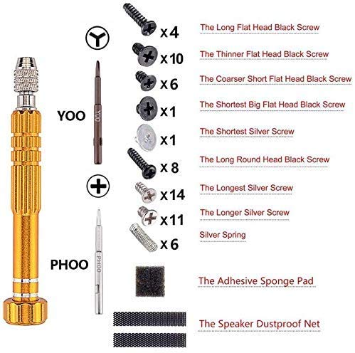 eXtremeRate DIY Replacement Shell Buttons for Nintendo Switch, Back Plate for Switch Console, Housing with Colorful Buttons for Joycon Handheld Controller - Clear Atomic Purple [No Electronics Parts]