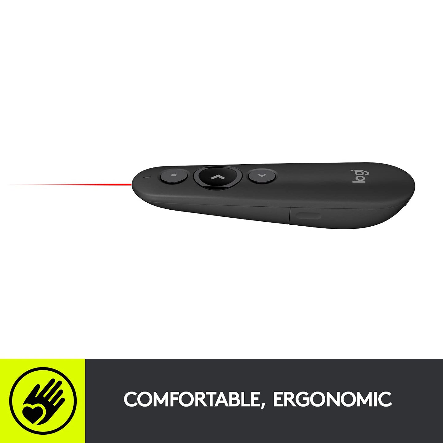 Logitech R500 Laser Presentation Remote Wireless Presenter, W126636324 (Remote Wireless Presenter Bluetooth/RF Graphite Logitech R500 Laser Presentation Remote, Bluetooth/RF,)