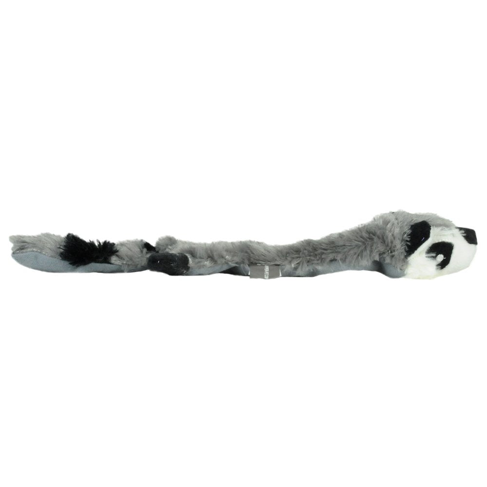 Hyper Pet Critter Skinz Raccoon Stuffless Dog Toy, Medium