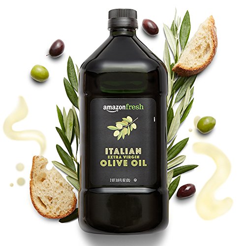Amazon Fresh, Italian Extra Virgin Olive Oil, 2 Liter
