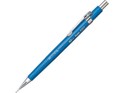Pentel P207BP2K6 Sharp Mechanical Drafting Pencil, 0.7 mm, Blue Barrel, 2/Pack