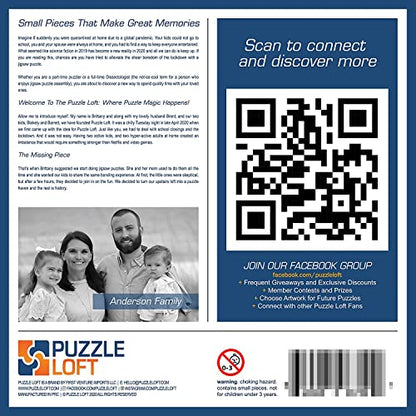 Jigsaw Puzzle for Adults 1000 Pieces - French Castle On River Cher - Size Large 27 x 20 inch - Refrence Poster 11x16, Sturdy Tight Fitting Pieces, Letters On Back, Rated Hard