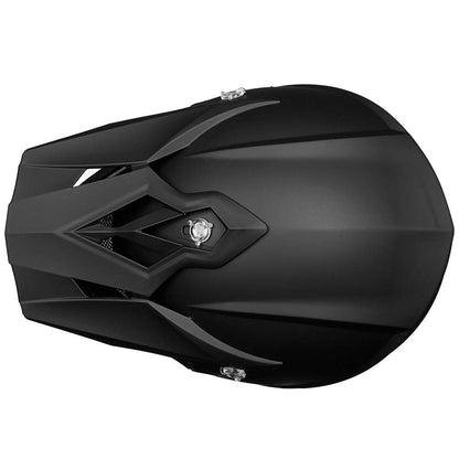 ILM Adult Dirt Bike Helmets Motocross ATV Dirtbike BMX MX Offroad Full Face Motorcycle Helmet, DOT Approved Model 128S (Matte Black, Adult-XLarge)