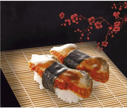 2 Pack Bamboo Sushi Rolling Mat, Sushi roll maker,Sushi making kit, Bamboo Sushi Rolling Mat,Sushi maker(9.5" x 9.6")