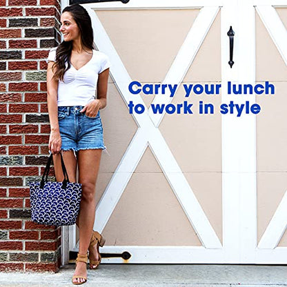 J World New York Lunch Tote Bag Insulated Lunch-Box for Women & Teen Girls, Bellis