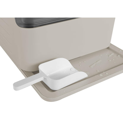 Frigidaire Nugget Ice Maker, Countertop Ice Machine with Transparent Window, Sonic Ice Maker with 44 lbs. Capacity, Auto Self Cleaning Ice Maker Machine, 2.0 Gen, Cream - 16.75D x 11.75W x 20.25H