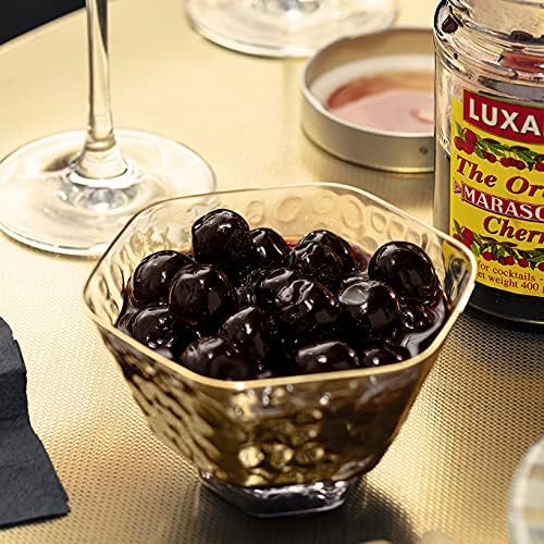 Luxardo Gourmet Cocktail Maraschino Cherries | for Old Fashioned, Manhattan and Desserts | Packed in Special Protective Bubble, 400G Jar