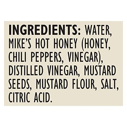 Maille x Mike's Hot Honey Special Edition Savory-Sweet Condiment with a Spicy Kick Hot Honey Dijon Mustard Gluten-Free, Shelf-Stable 9.4oz