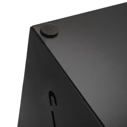 Okllen Metal Umbrella Holder, Square Umbrella Stand Rack for Entryway, 6.3" x 6.3" x 16.5", Black